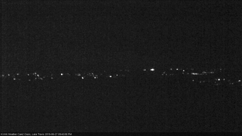 Lake Travis webcam, June 27, 2019 8:45 PM CT