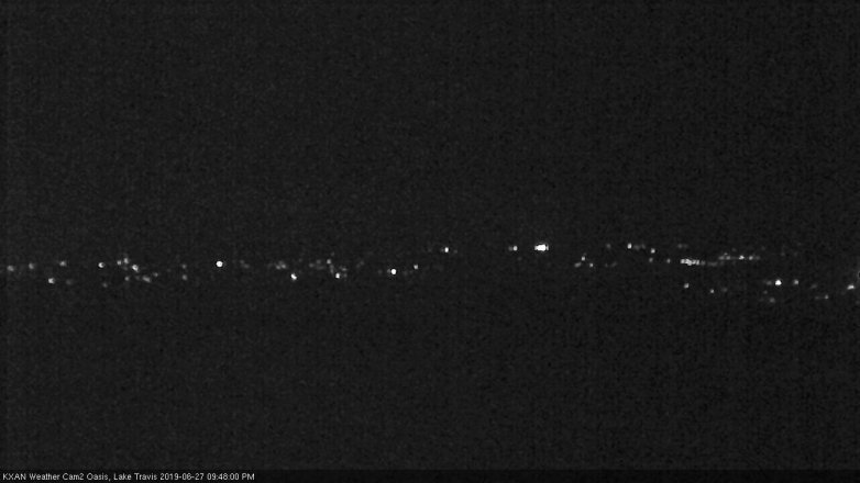 Lake Travis webcam, June 27, 2019 8:50 PM CT