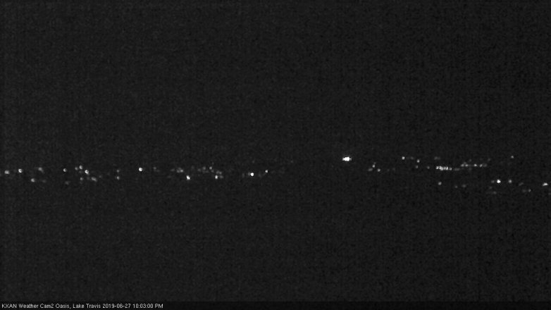 Lake Travis webcam, June 27, 2019 9:05 PM CT