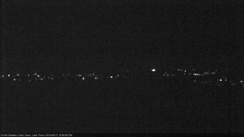 Lake Travis webcam, June 27, 2019 9:10 PM CT