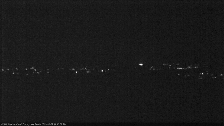 Lake Travis webcam, June 27, 2019 9:15 PM CT