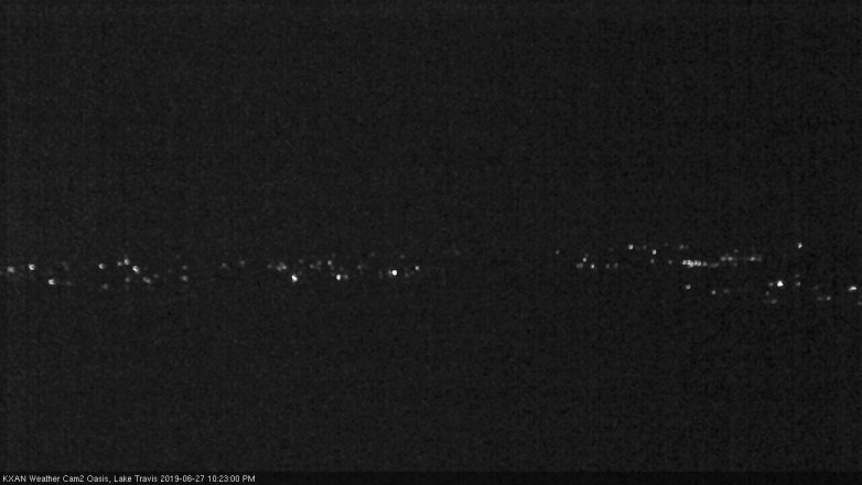 Lake Travis webcam, June 27, 2019 9:25 PM CT