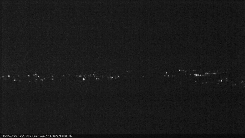 Lake Travis webcam, June 27, 2019 9:35 PM CT