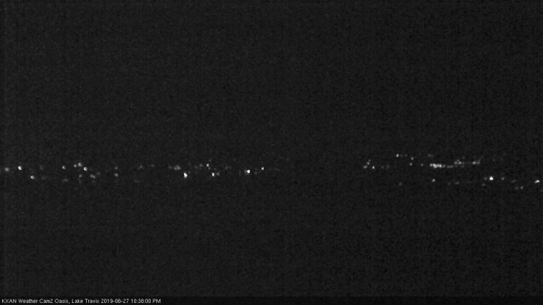 Lake Travis webcam, June 27, 2019 9:40 PM CT