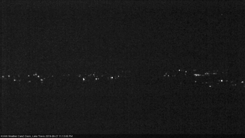 Lake Travis webcam, June 27, 2019 10:15 PM CT