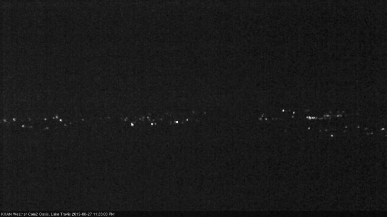 Lake Travis webcam, June 27, 2019 10:25 PM CT