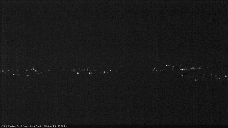 Lake Travis webcam, June 27, 2019 10:30 PM CT