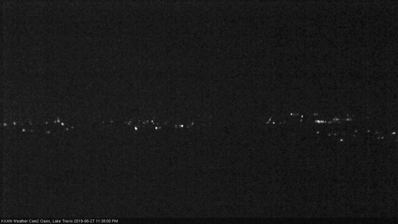 Lake Travis webcam, June 27, 2019 10:40 PM CT