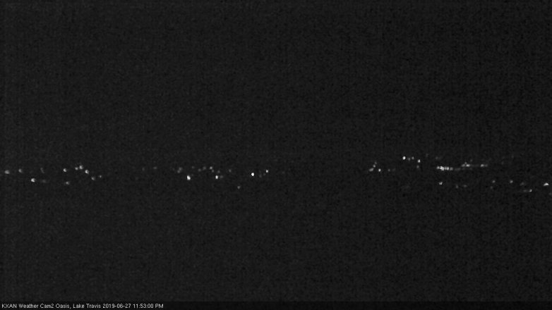 Lake Travis webcam, June 27, 2019 10:55 PM CT