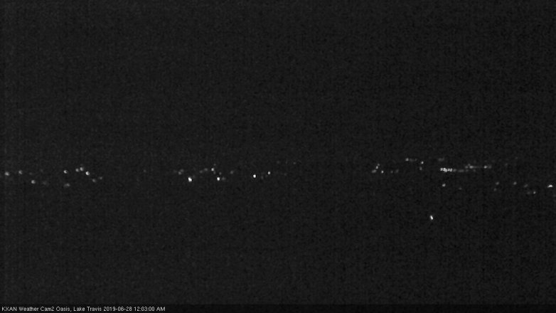 Lake Travis webcam, June 27, 2019 11:05 PM CT