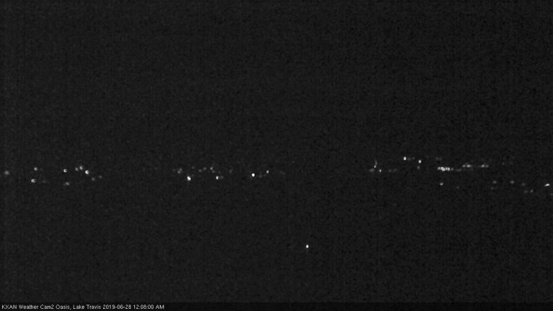 Lake Travis webcam, June 27, 2019 11:10 PM CT