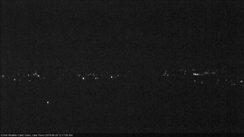 Lake Travis webcam, June 27, 2019 11:20 PM CT