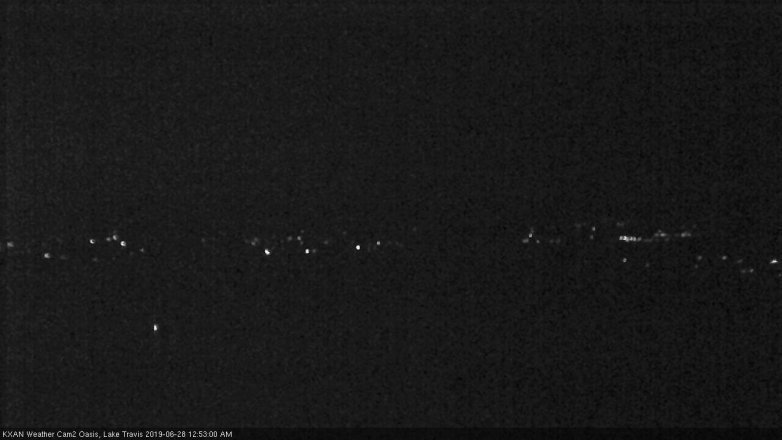 Lake Travis webcam, June 27, 2019 11:55 PM CT
