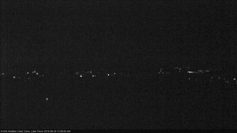 Lake Travis webcam, June 27, 2019 12:00 AM CT