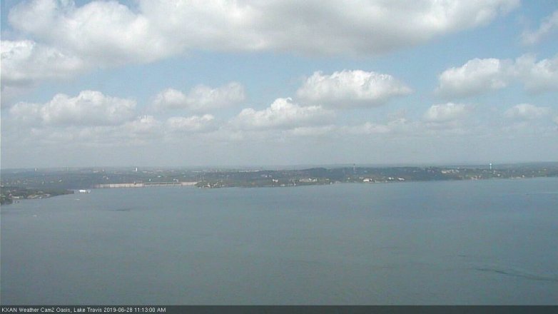 Lake Travis webcam, June 28, 2019 10:15 AM CT
