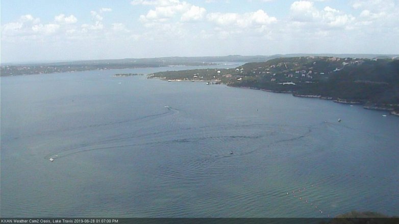 Lake Travis webcam, June 28, 2019 12:10 PM CT