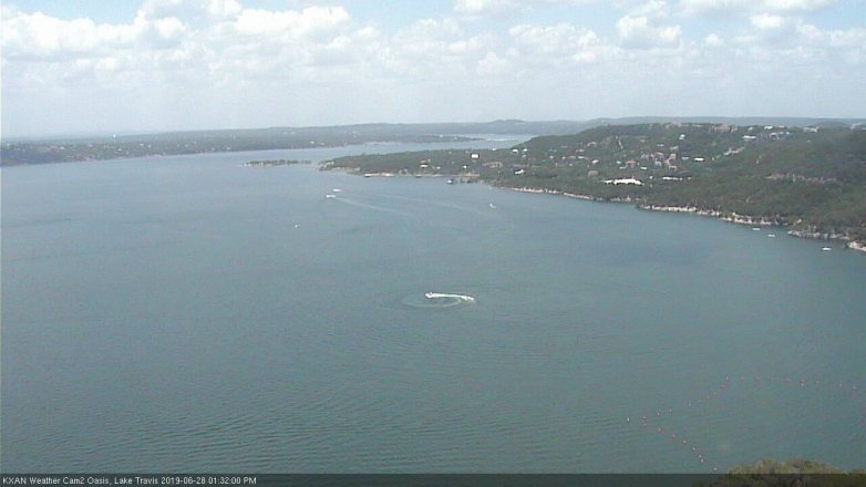 Lake Travis webcam, June 28, 2019 12:35 PM CT