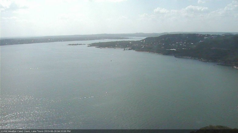 Lake Travis webcam, June 28, 2019 3:35 PM CT