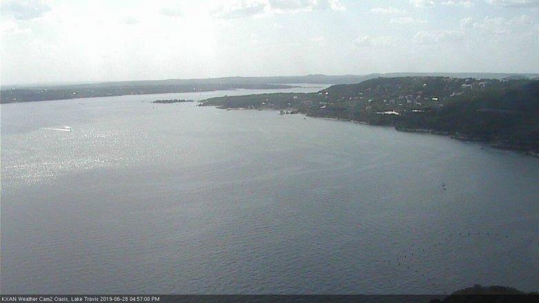 Lake Travis webcam, June 28, 2019 4:00 PM CT