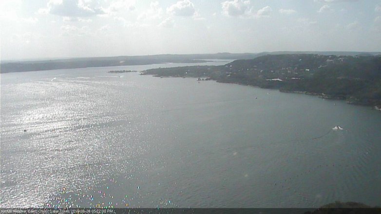 Lake Travis webcam, June 28, 2019 4:25 PM CT
