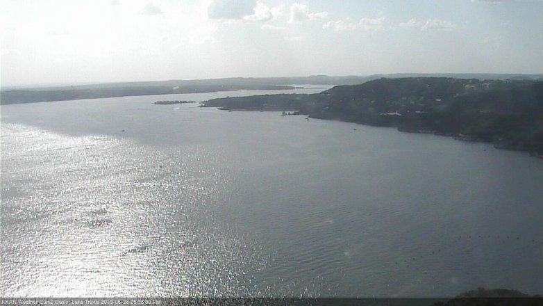 Lake Travis webcam, June 28, 2019 4:40 PM CT