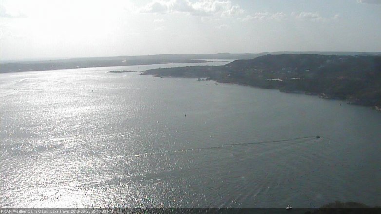 Lake Travis webcam, June 28, 2019 4:45 PM CT