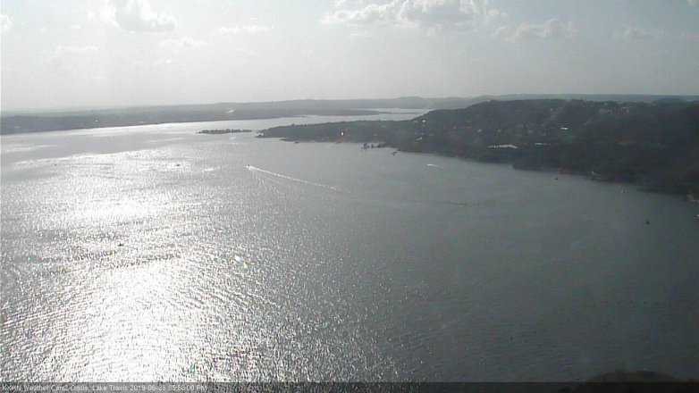 Lake Travis webcam, June 28, 2019 4:55 PM CT