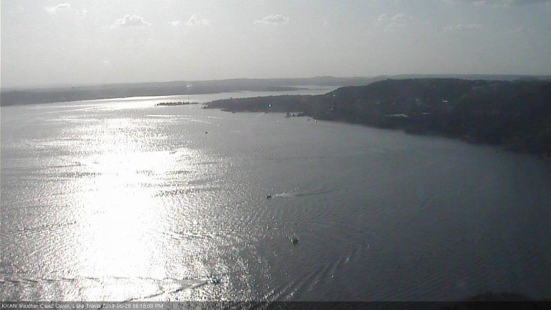 Lake Travis webcam, June 28, 2019 5:20 PM CT