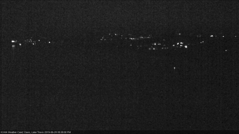 Lake Travis webcam, June 28, 2019 8:40 PM CT