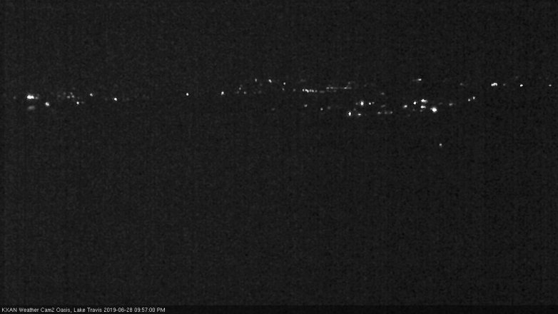 Lake Travis webcam, June 28, 2019 9:00 PM CT