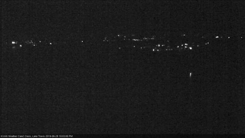 Lake Travis webcam, June 28, 2019 9:05 PM CT
