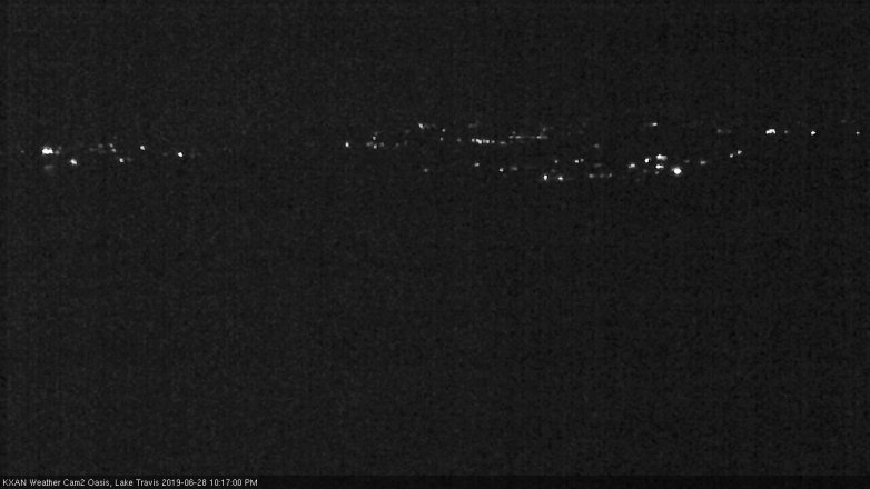 Lake Travis webcam, June 28, 2019 9:20 PM CT