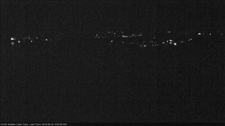 Lake Travis webcam, June 28, 2019 9:55 PM CT
