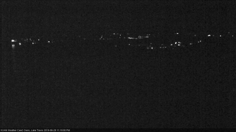 Lake Travis webcam, June 28, 2019 10:20 PM CT