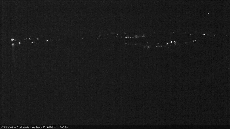 Lake Travis webcam, June 28, 2019 10:25 PM CT