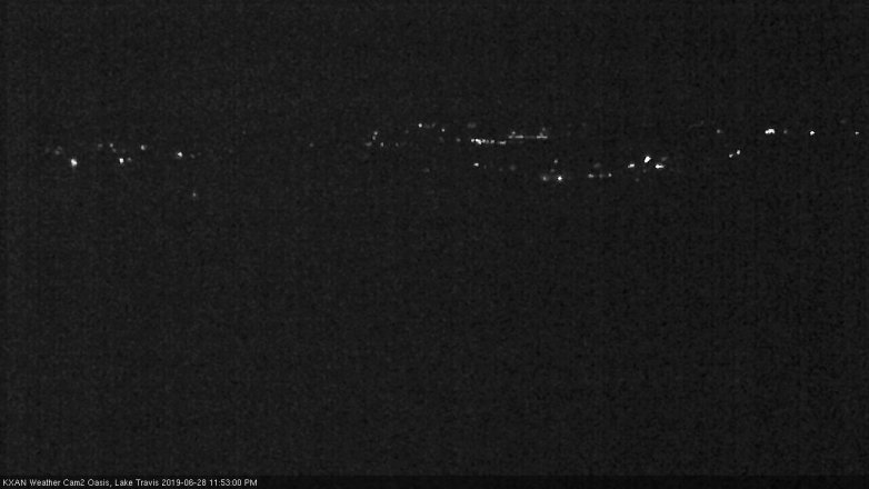 Lake Travis webcam, June 28, 2019 10:55 PM CT