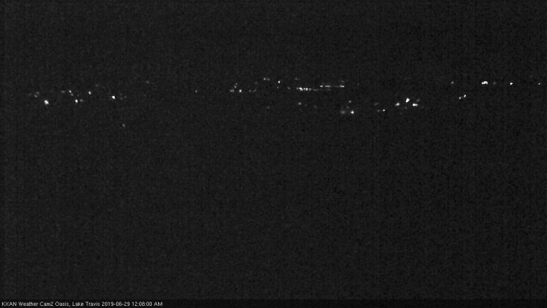 Lake Travis webcam, June 28, 2019 11:10 PM CT