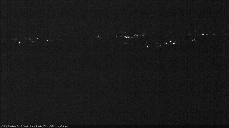 Lake Travis webcam, June 28, 2019 11:45 PM CT