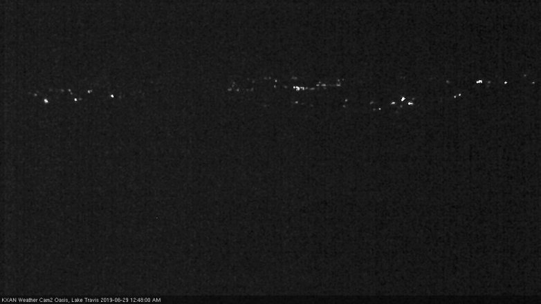 Lake Travis webcam, June 28, 2019 11:50 PM CT