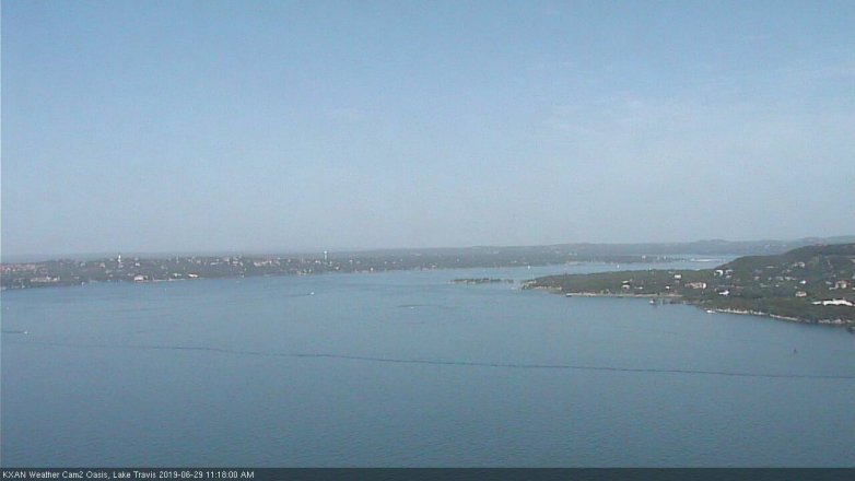 Lake Travis webcam, June 29, 2019 10:20 AM CT