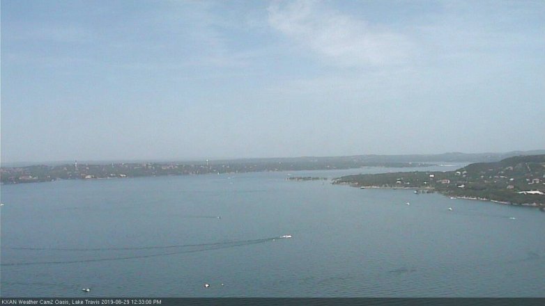 Lake Travis webcam, June 29, 2019 11:35 AM CT