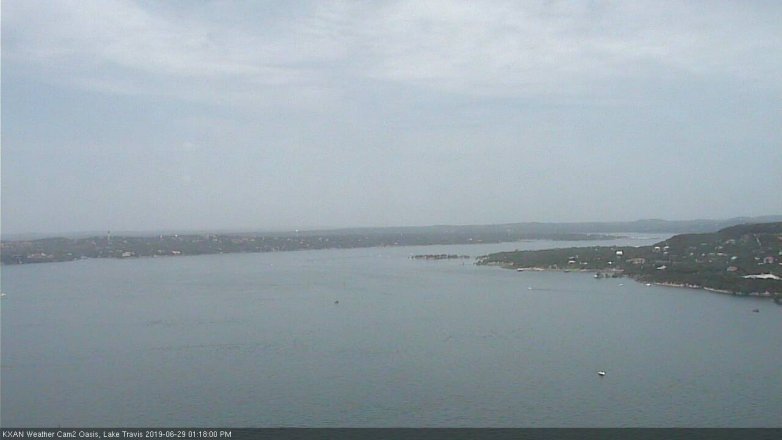 Lake Travis webcam, June 29, 2019 12:20 PM CT