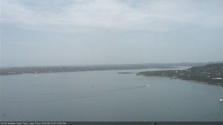 Lake Travis webcam, June 29, 2019 12:25 PM CT