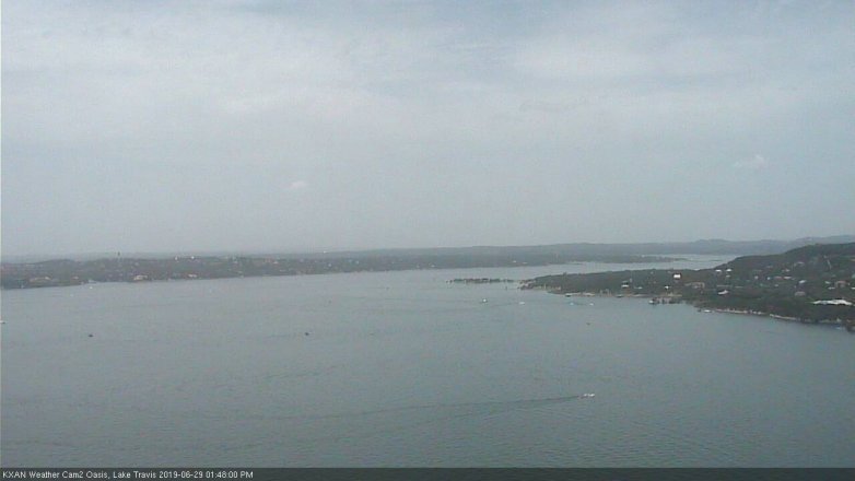 Lake Travis webcam, June 29, 2019 12:50 PM CT