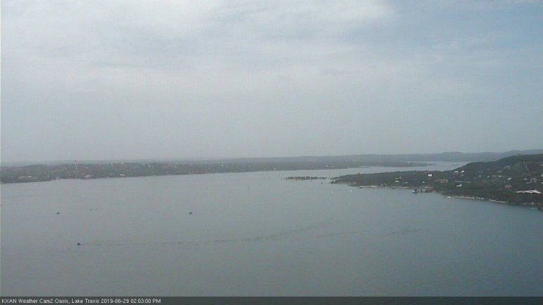 Lake Travis webcam, June 29, 2019 1:05 PM CT
