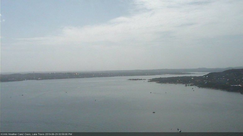 Lake Travis webcam, June 29, 2019 3:00 PM CT