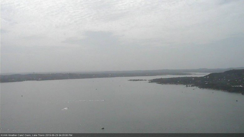 Lake Travis webcam, June 29, 2019 3:30 PM CT