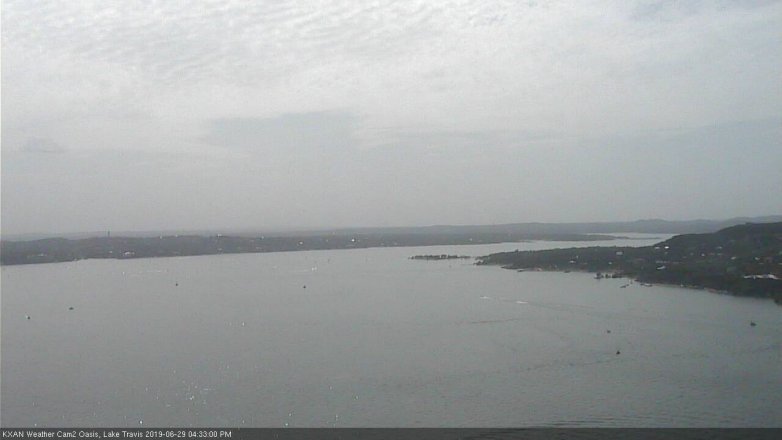 Lake Travis webcam, June 29, 2019 3:35 PM CT