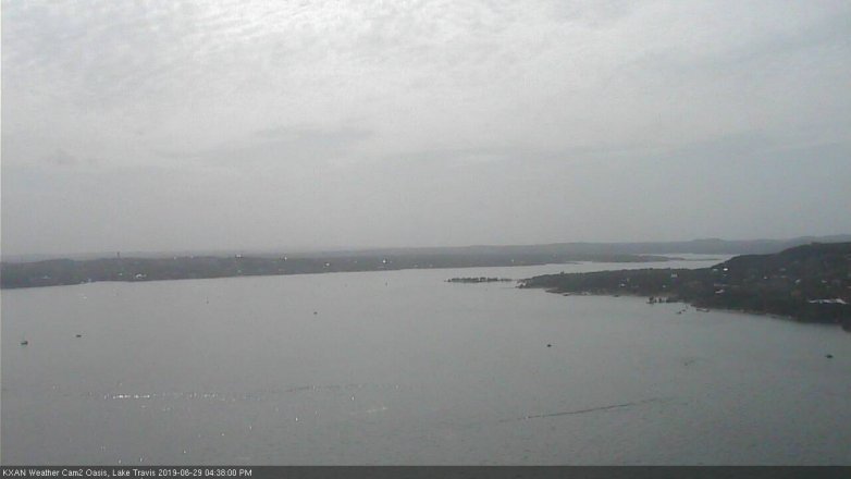 Lake Travis webcam, June 29, 2019 3:40 PM CT
