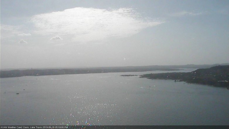 Lake Travis webcam, June 29, 2019 4:20 PM CT